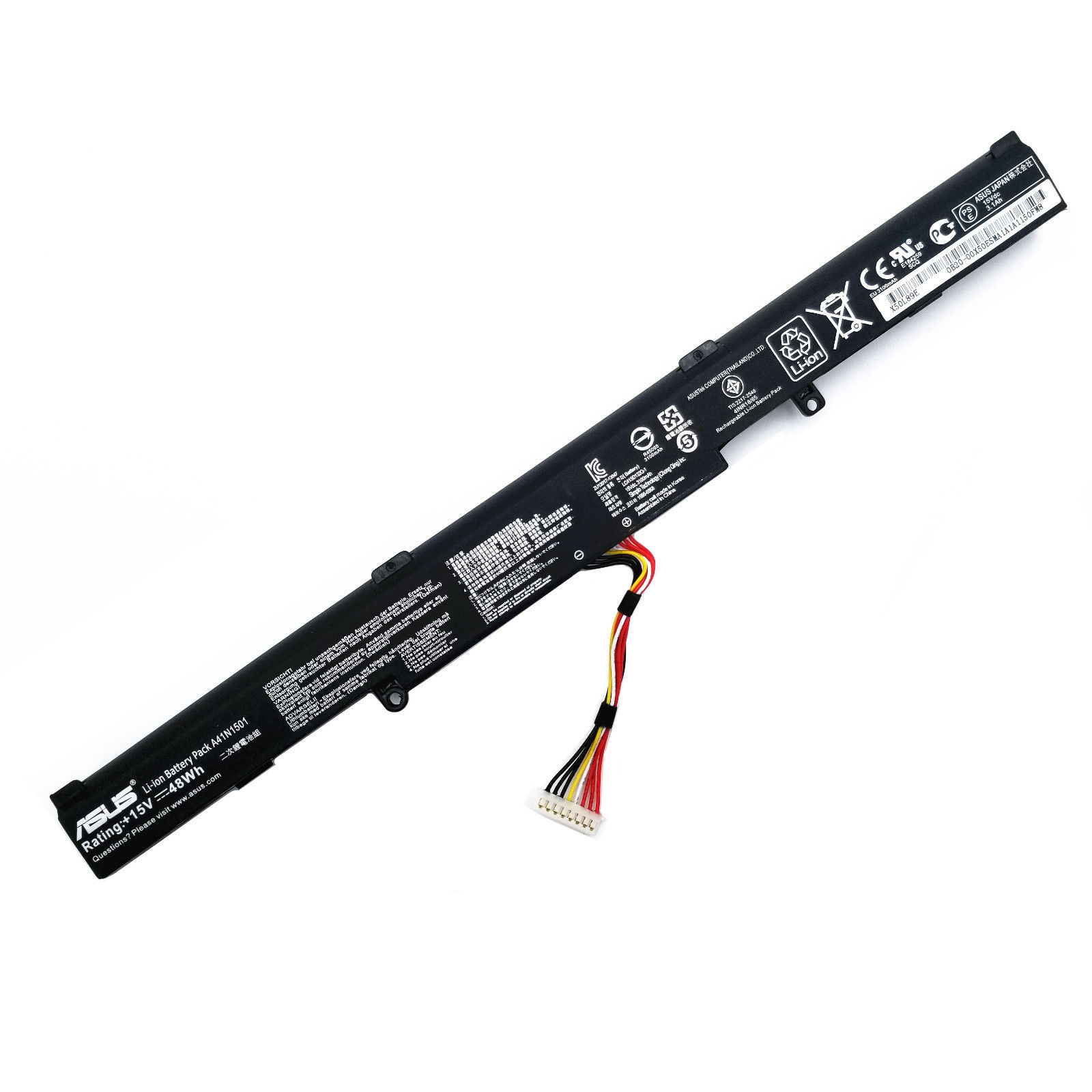 Original Bateria Asus A41N1501 L41LK2H L41LK9H 0B110-00360000 15V 48Wh