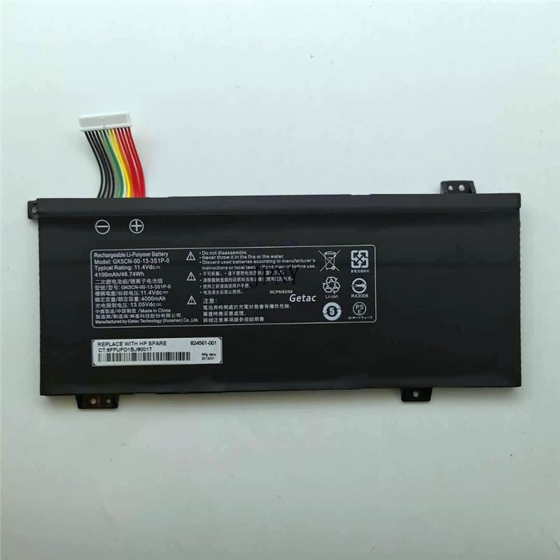 Bateria Getac GK5CN5Z GK7CN6S Series 46.74Wh 11.4V 4100mAh