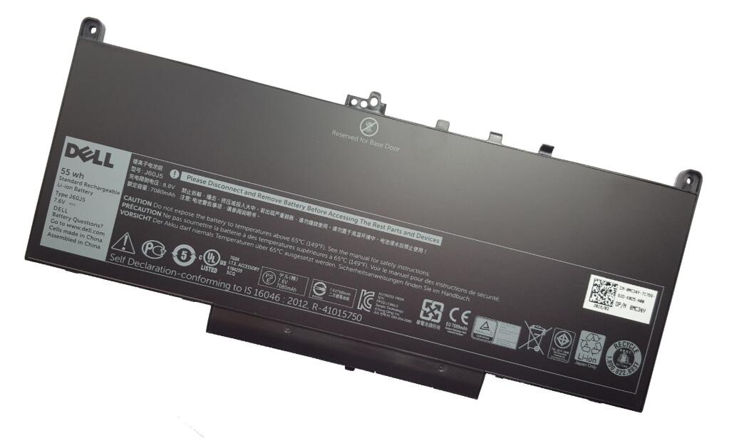 Bateria Dell Latitude E7270 E7470 MC34Y 242WD GG4FM 55Wh 7.6V