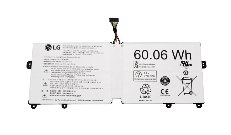 Bateria LG Gram 15ZD970-G.AX30K 60.06Wh 7.7V