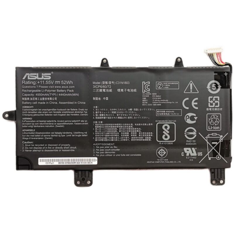 Bateria Asus ZenBook Pro UX450FD UX450F UX450 11.55V 52Wh